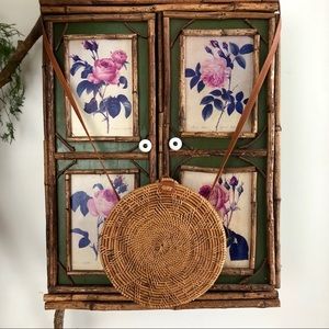 Free People Hartwood House Sol Woven Crossbody Bag